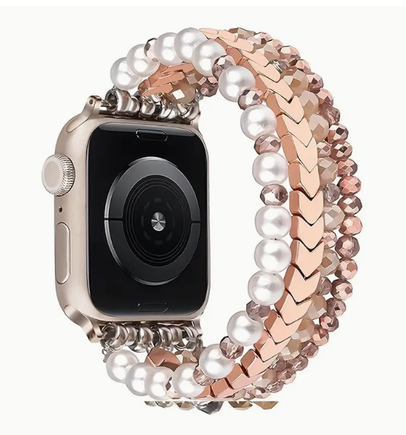 Rose Gold Smart Watch Bracelet