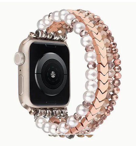 Rose Gold Smart Watch Bracelet