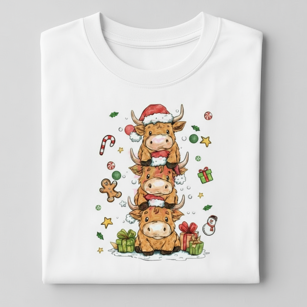 Christmas Cows Sweatshirt