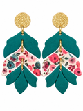 Teal Garden Dangles