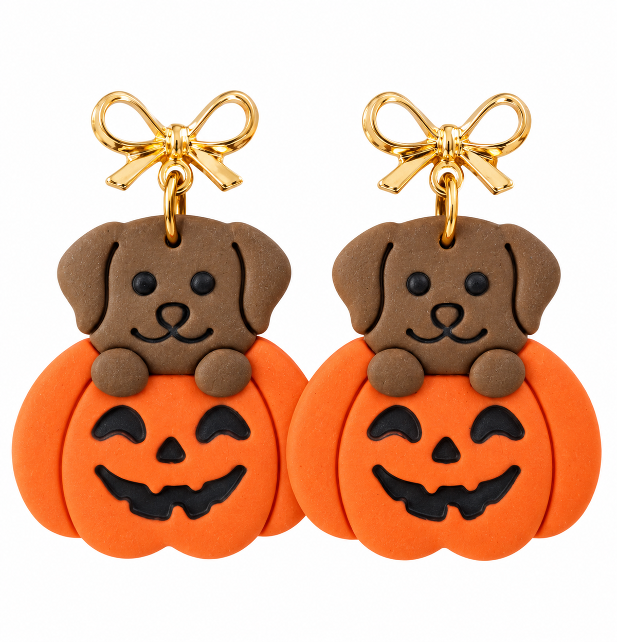 Halloween Dog Earrings