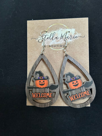 Halloween Welcome Earrings