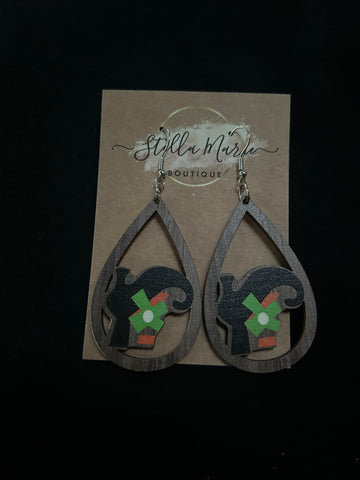 Witches Shoes Earrings