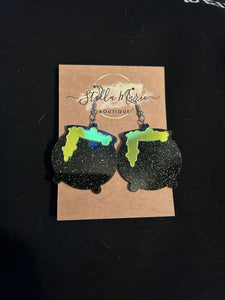 Cauldron Earrings