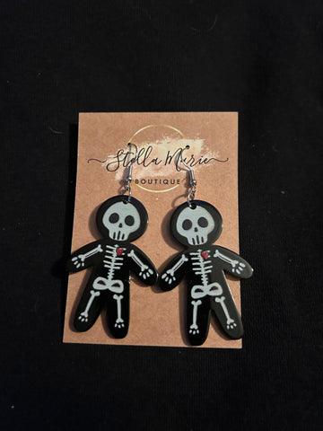 Skeleton Earrings