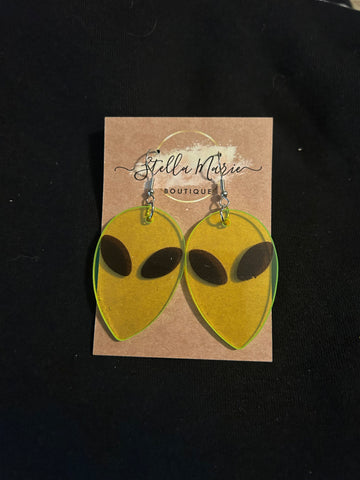 Alien Earrings