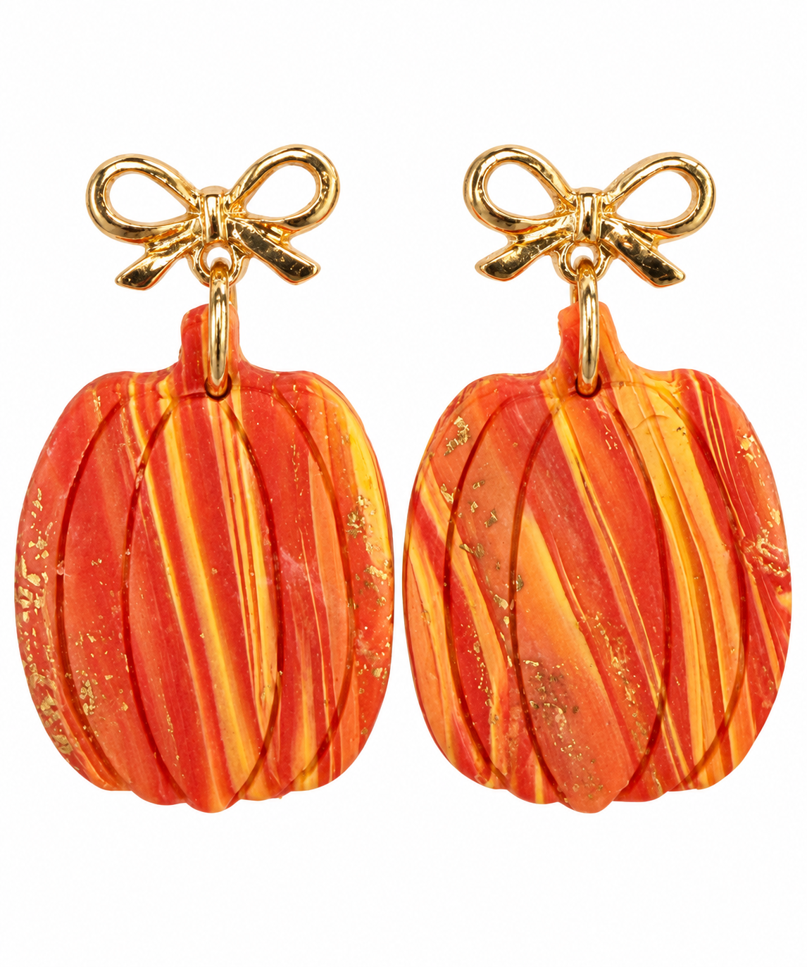 Sunset Marble Pumpkin