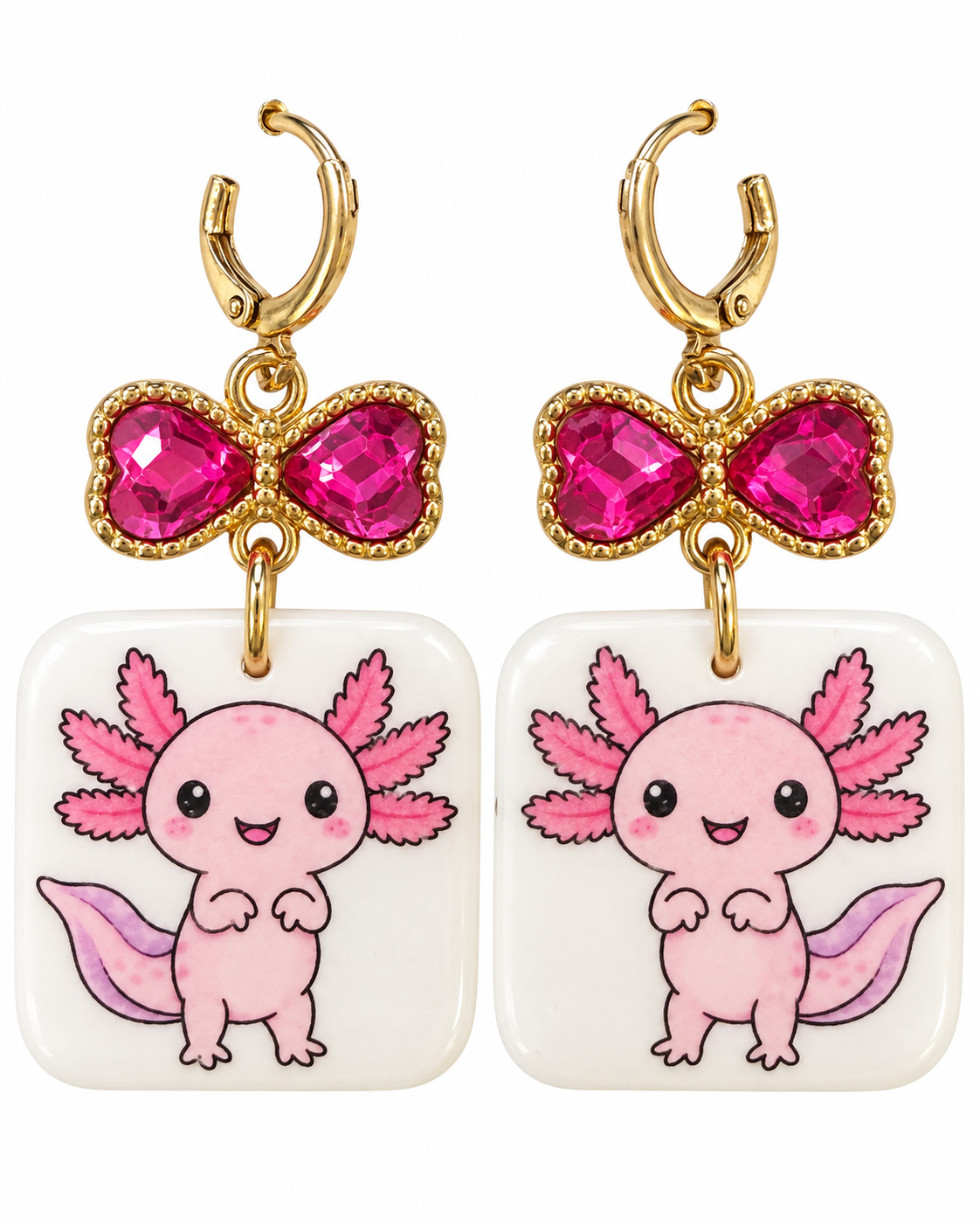 Axolotl Earrings