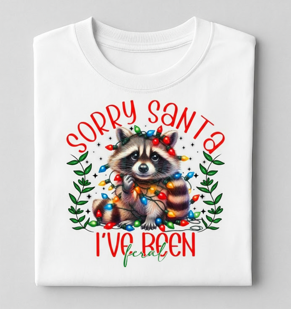Sorry Santa I've Been Feral Sweatshirt