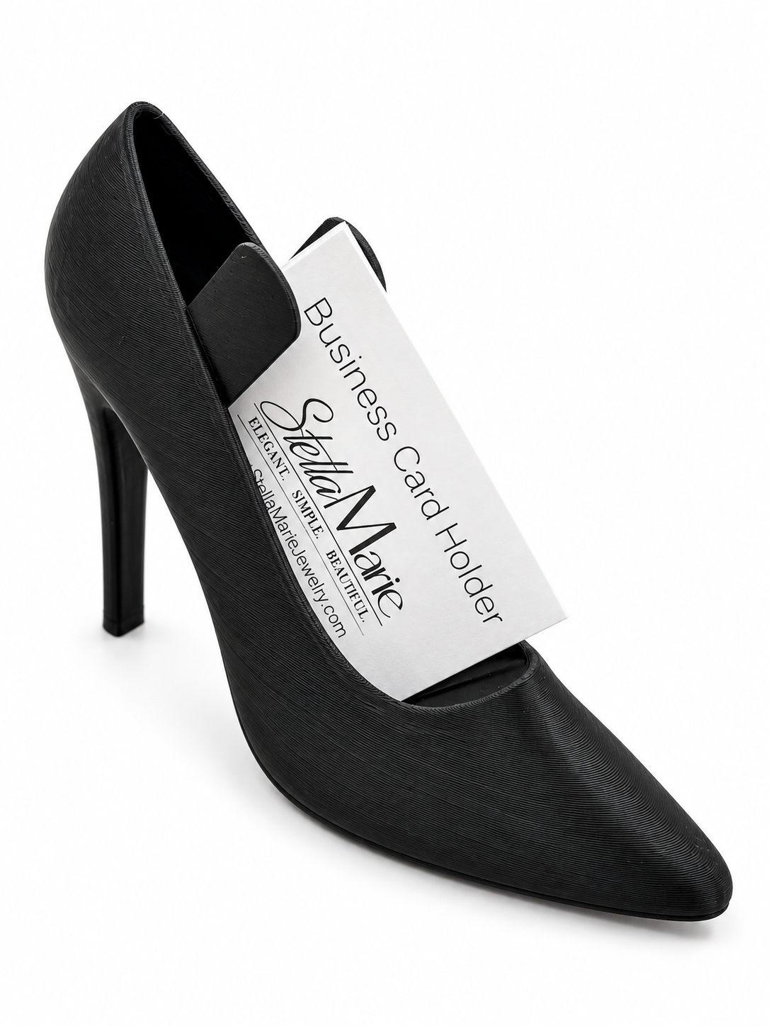 High Heel Business Card Holder