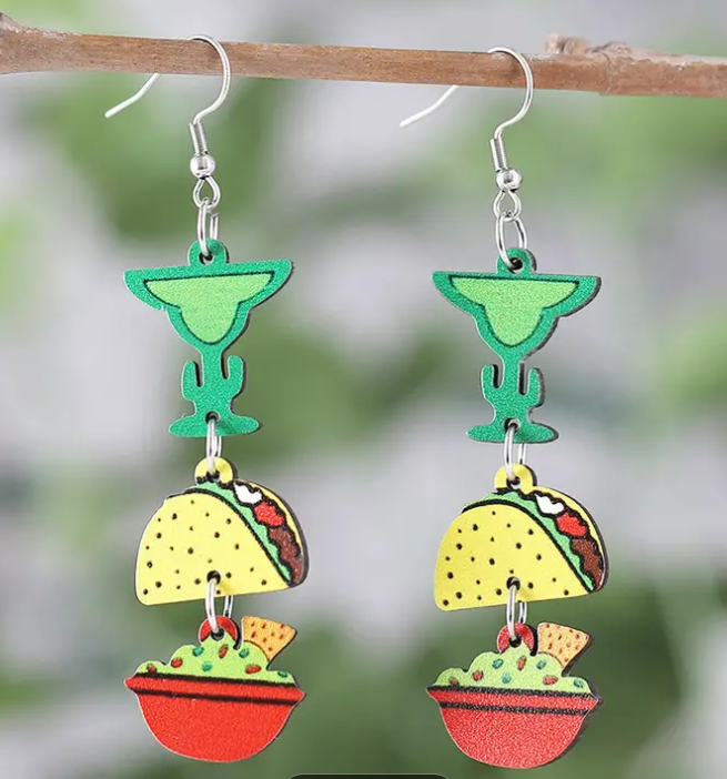 Tacos & Tequila Earrings