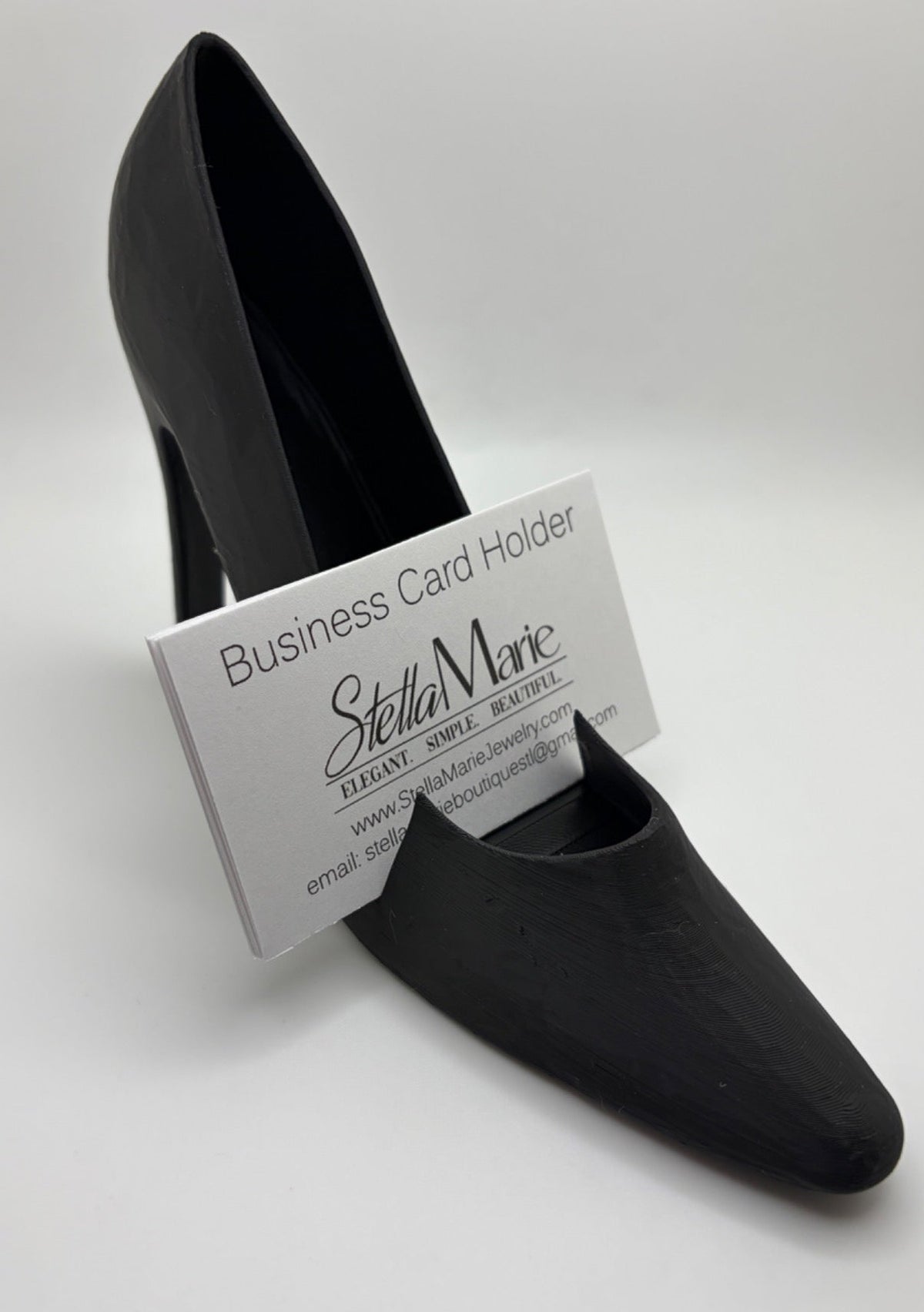 High Heel Business Card Holder
