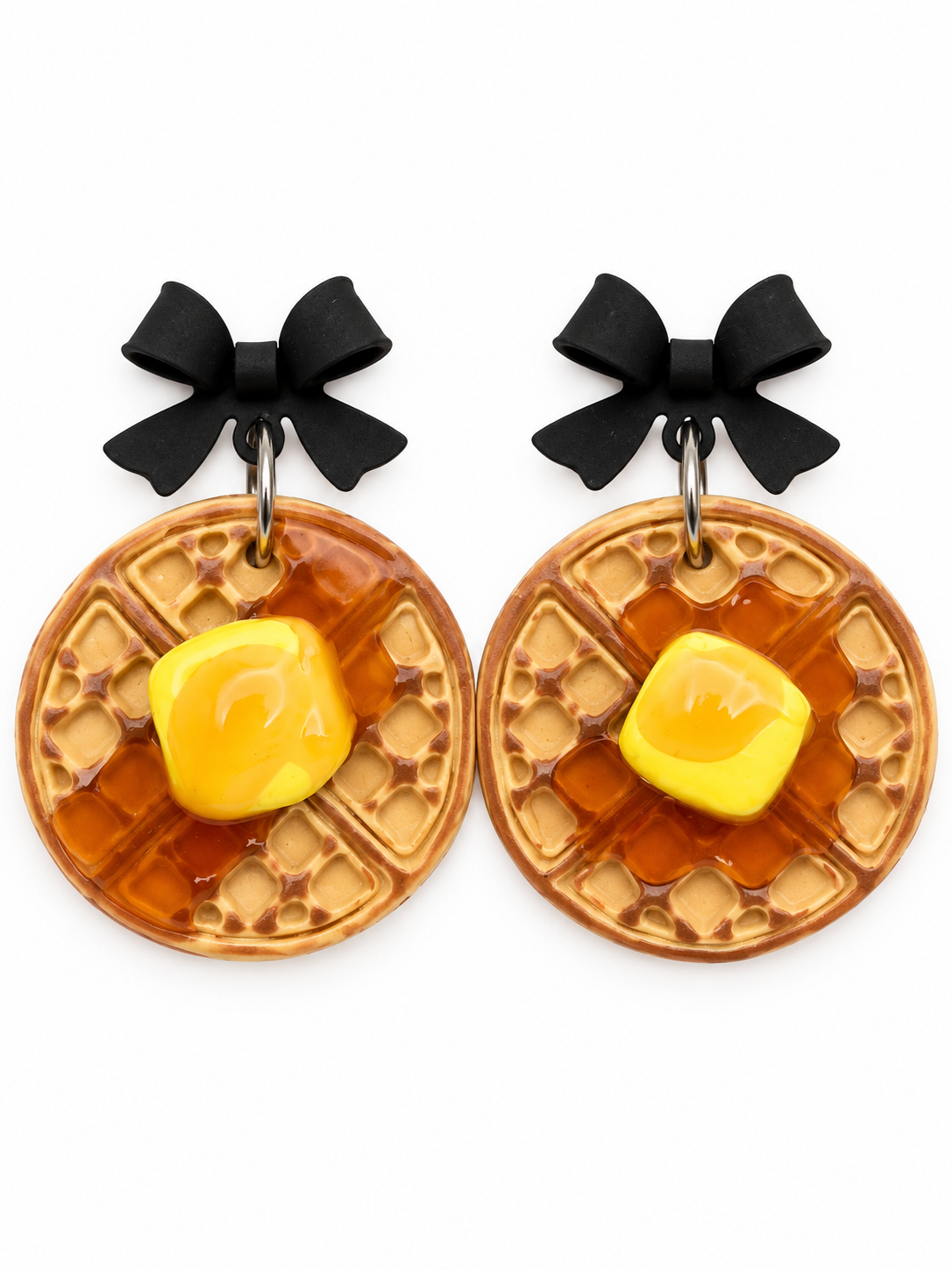 Waffle Earrings