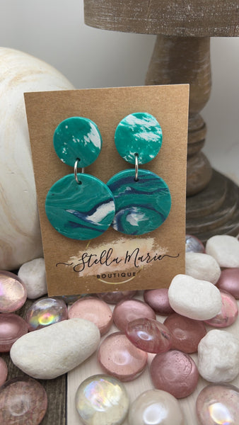 Ocean Wave Earring