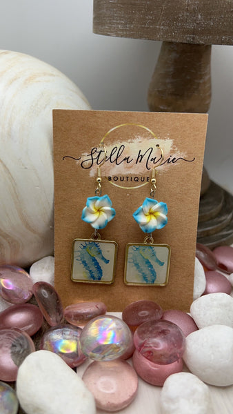 Flower Beach Earring