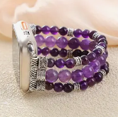 Purple Smart Watch Bracelet