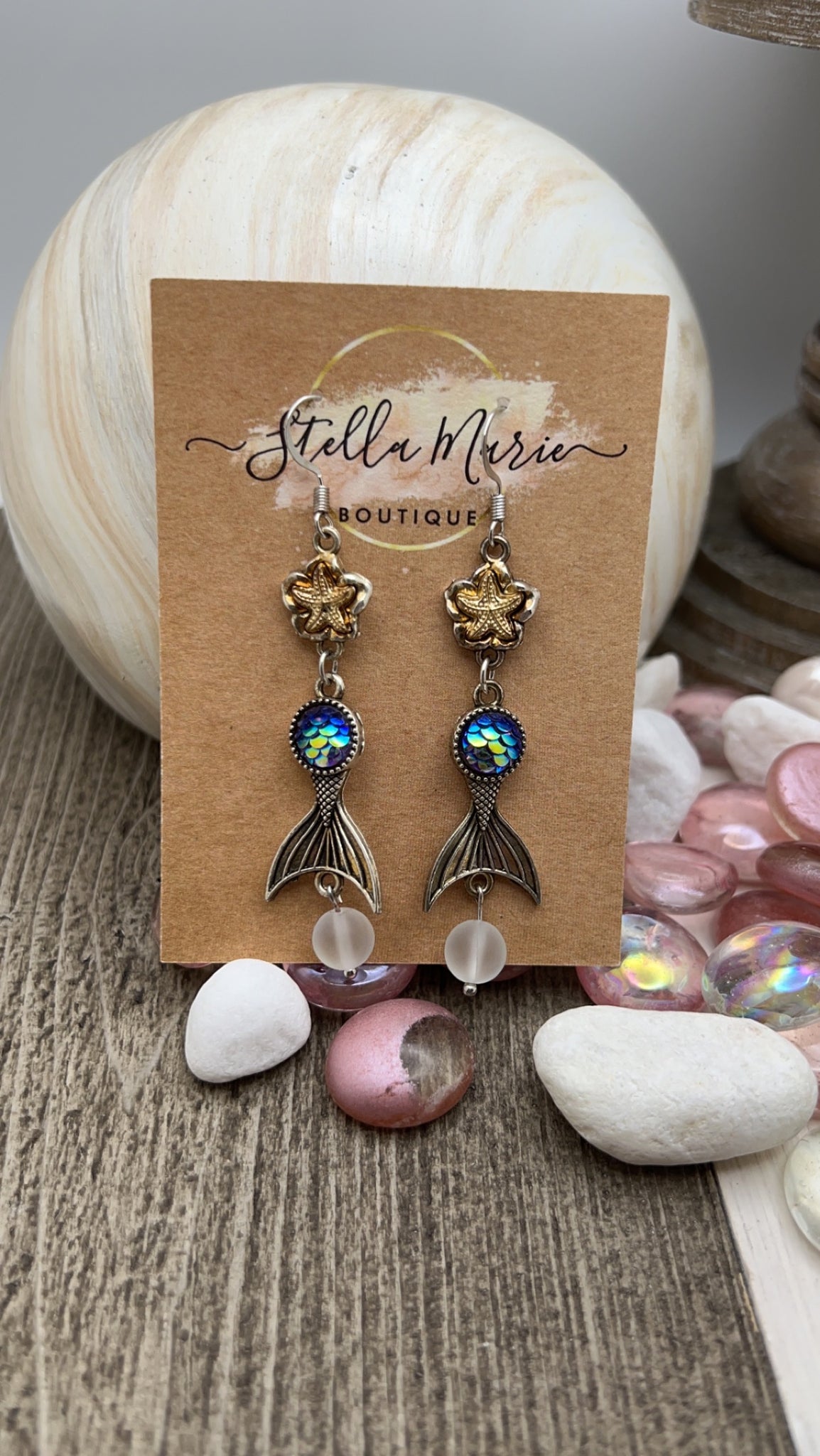 Mermaid Tail Earrings