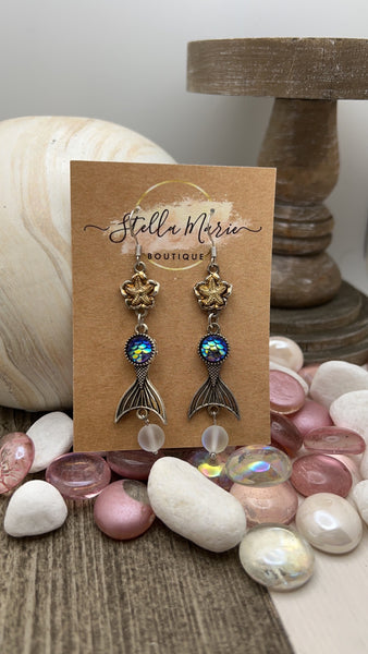 Mermaid Tail Earrings