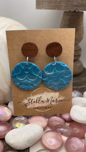 Ocean Wave Earring